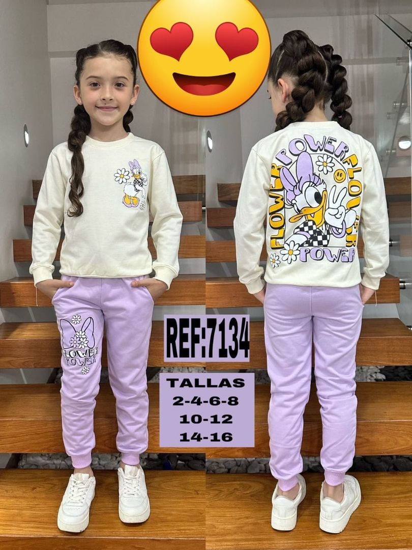 Conjunto deportivo para niña
