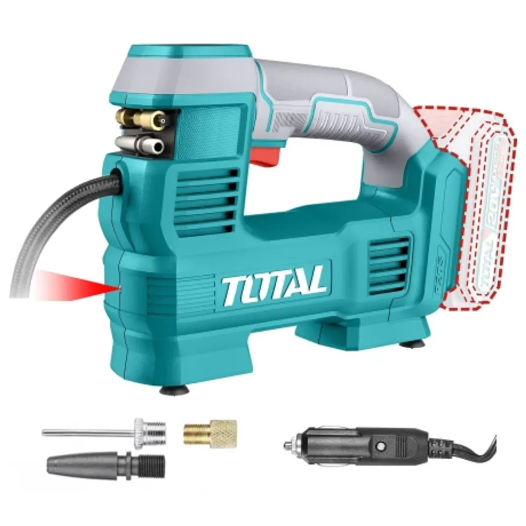 COMPRESOR DE AIRE PARA CAUCHOS AUTOMOTRIZ 20V 160PSI INALAMBRICA
