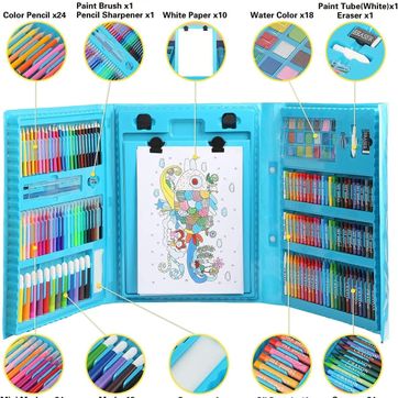 SET DE COLORES 208 PIEZAS - imagen 1