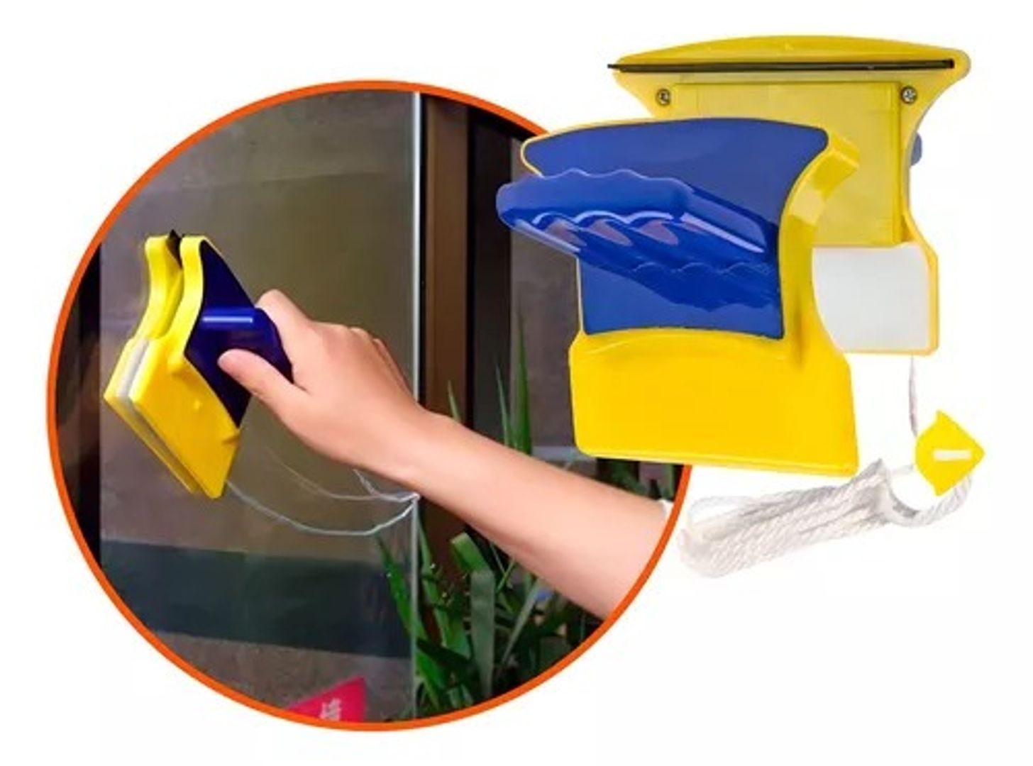 LIMPIAVIDRIOS MAGNETICO