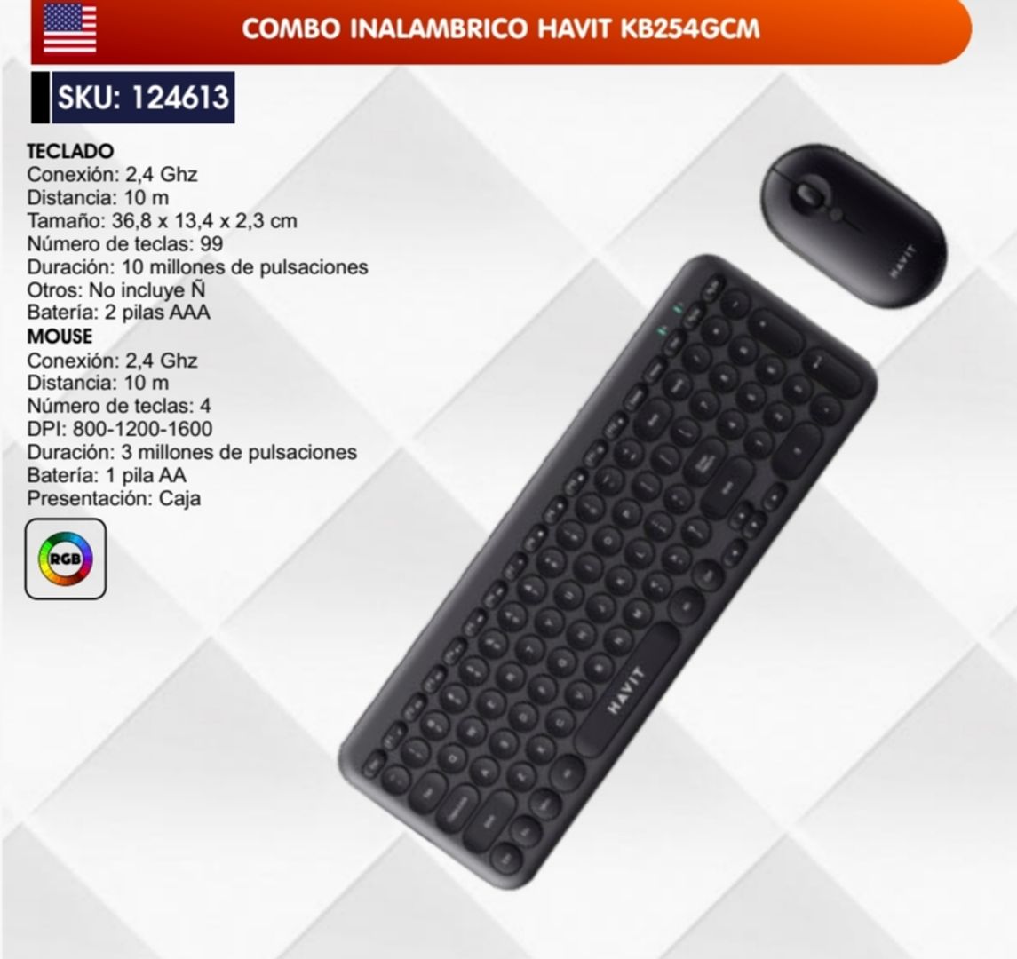 MOUSE INALÁMBRICO HAVIT