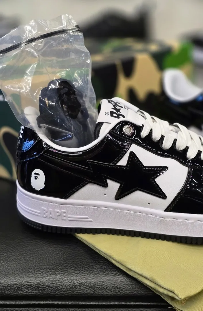 Bape sta M2 low Black