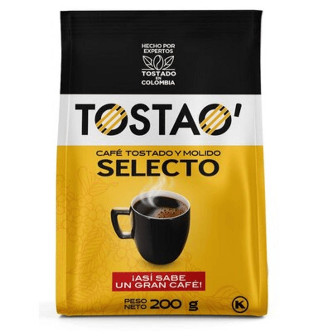 CAFE TOSTAO SELECTO*200G