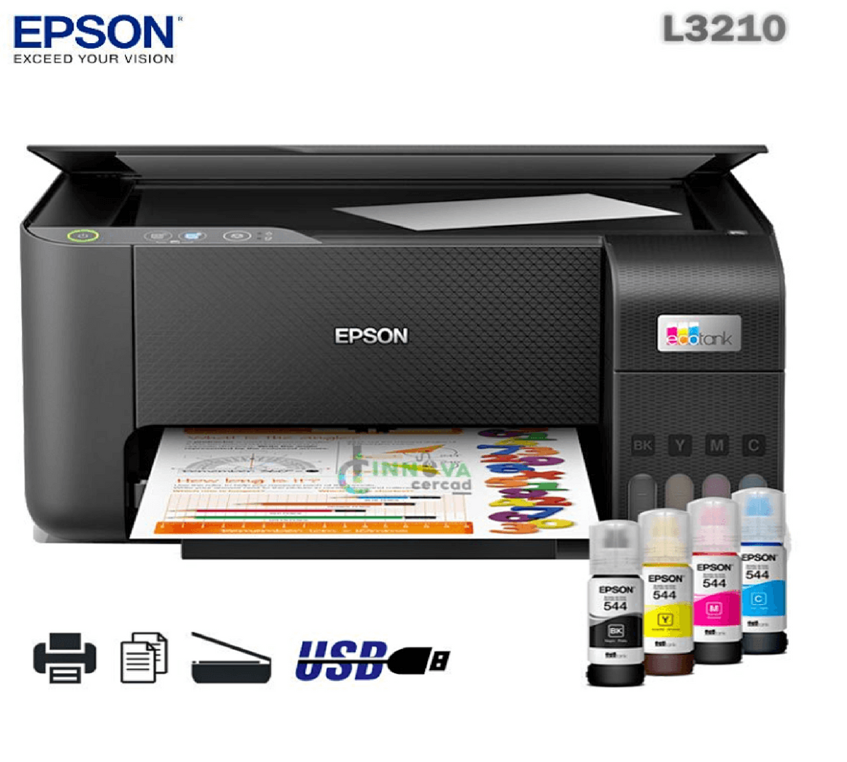 IMP EPSON MULTIFUNCIONAL TINTA