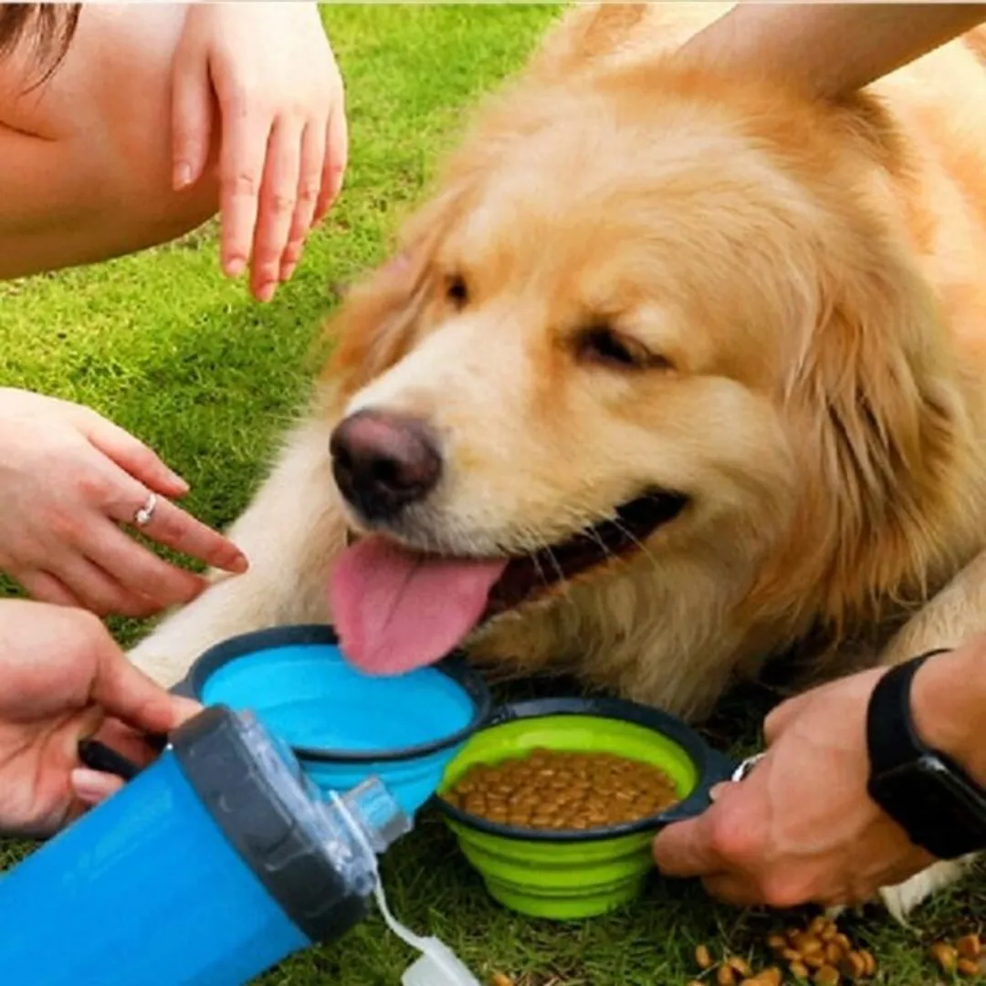 BOTILITO BEBEDERO DE AGUA Y COMIDA MASCOTA