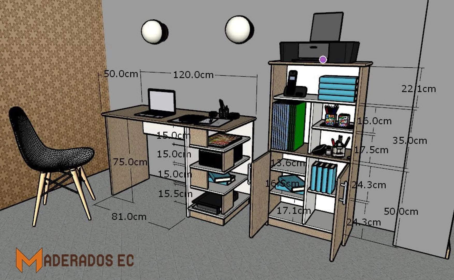 Escritorio - Bookcase