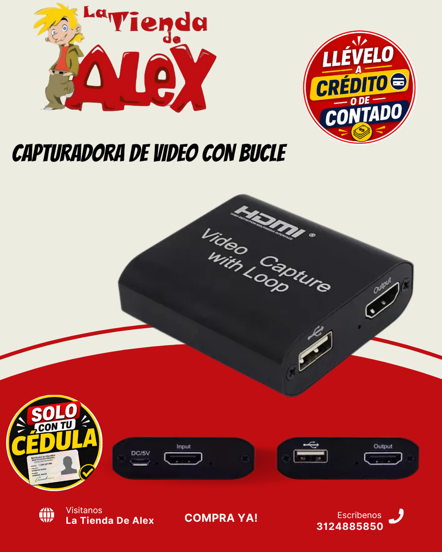 CAPTURADORA DE VIDEO CON BUCLE