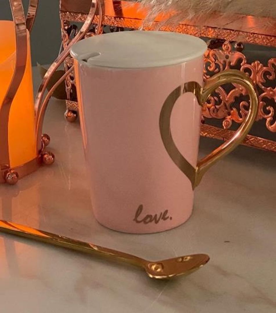 SET DE TAZA MUG Y CUCHARA