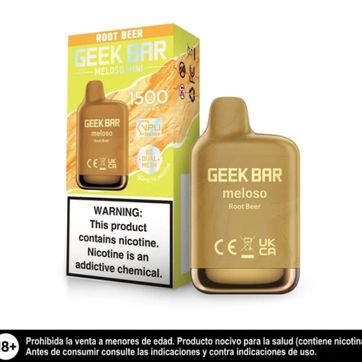 Imagen del producto Geek Bar Root Beer 1500 Puffs Meloso Mini