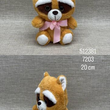 Imagen del producto MAPACHE CON MOÑO 20 CM
