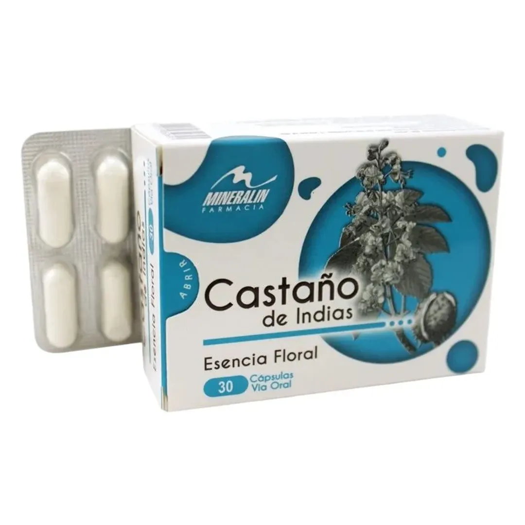 CASTAÑO DE INDIAS MINERALIN SOB X 10 CAPS                                       