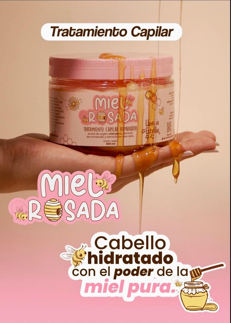 LLUVIA DE ESTRELLAS MIEL ROSADA MASCARILLA