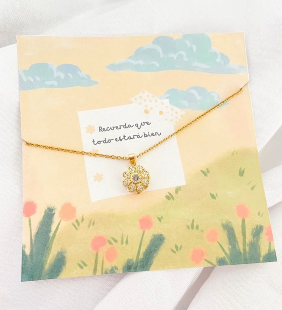 CADENITA FLOR GIRATORIA 