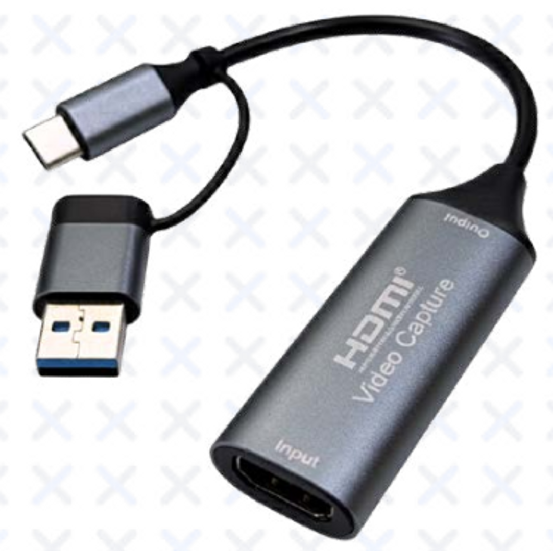 VIDEO CAPTURA CONEXIÓN 2 EN 1 USB TIPE C