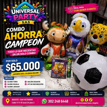 Imagen del producto COMBO AHORRA CAMPEÓN 