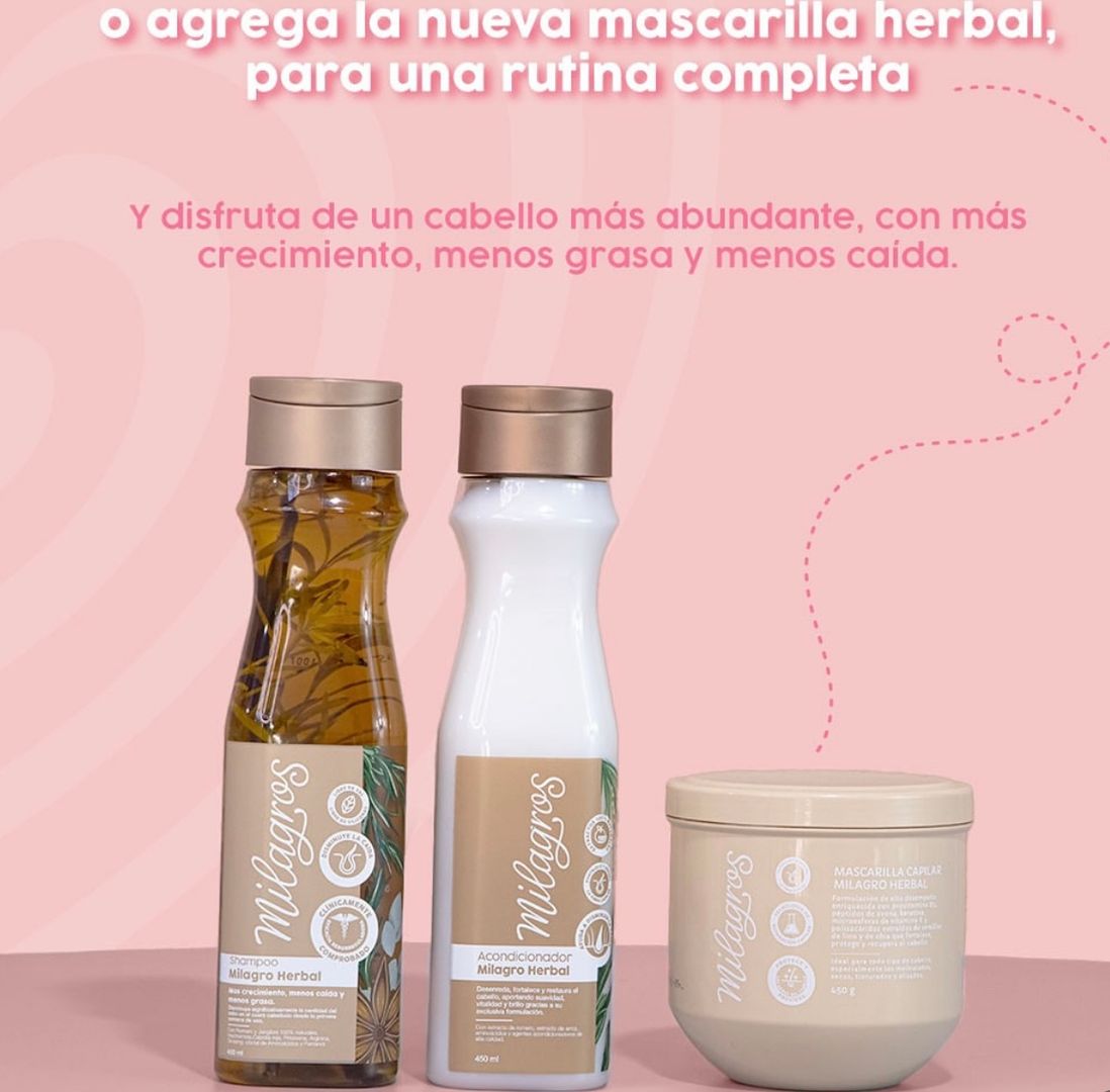 KIT MILAGRO HERBAL 