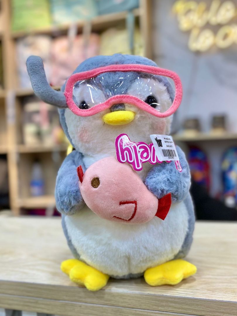 PINGÜINO GAFAS ( 23 CM ) 
