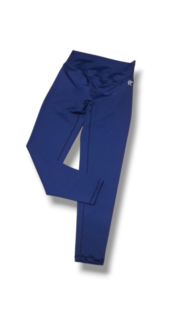 Leggings sin costura delantera tiro alto Lycra