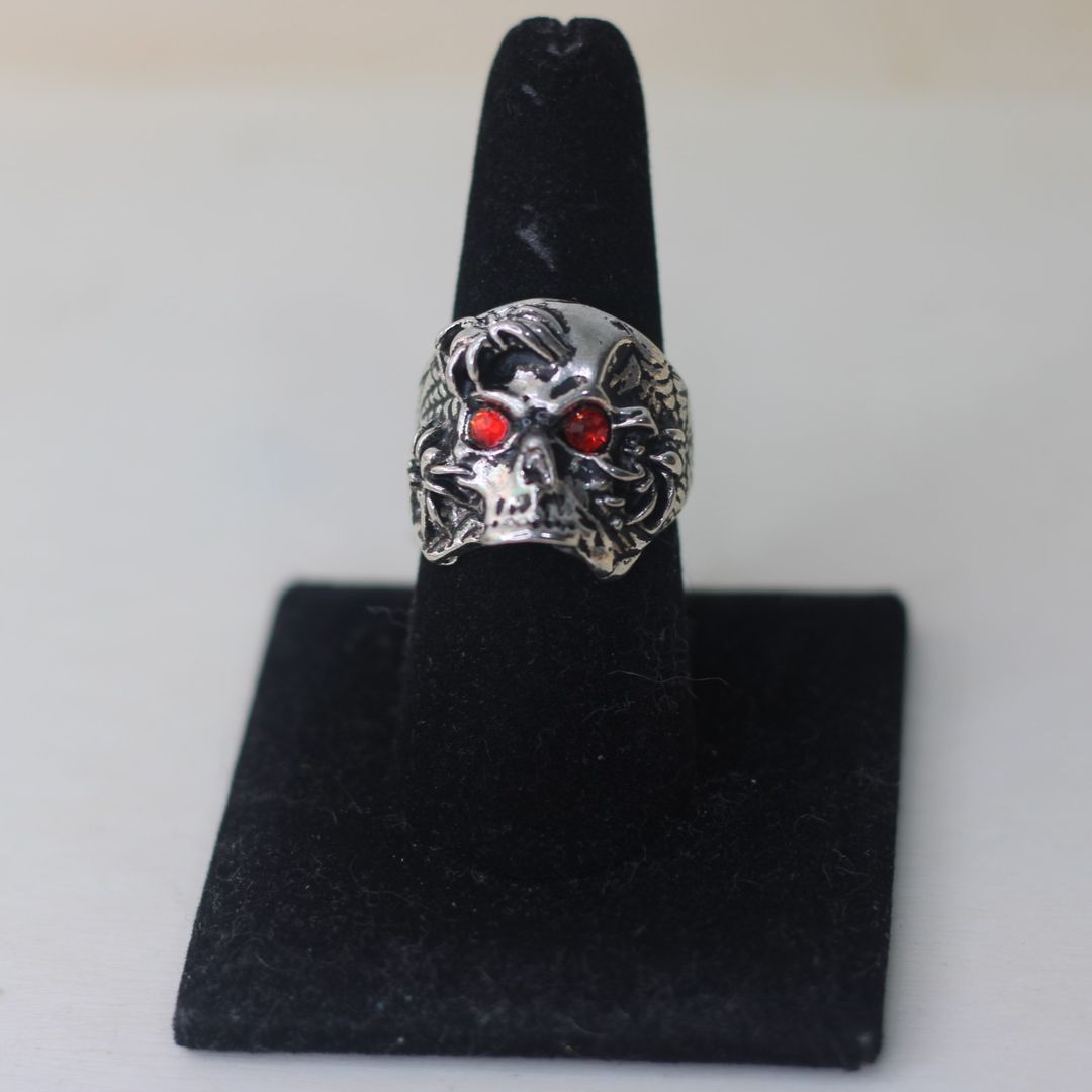 ANILLO ARAÑA CALAVERA