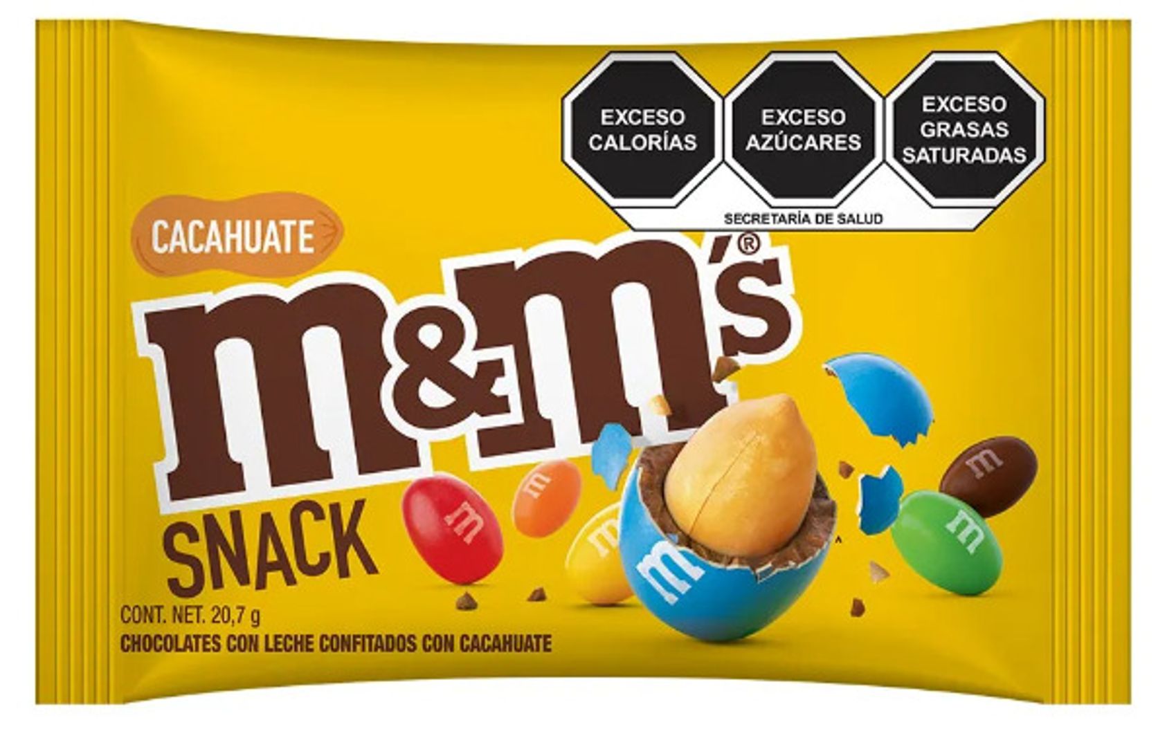 M&MÏS CACAHUATE*20.7G