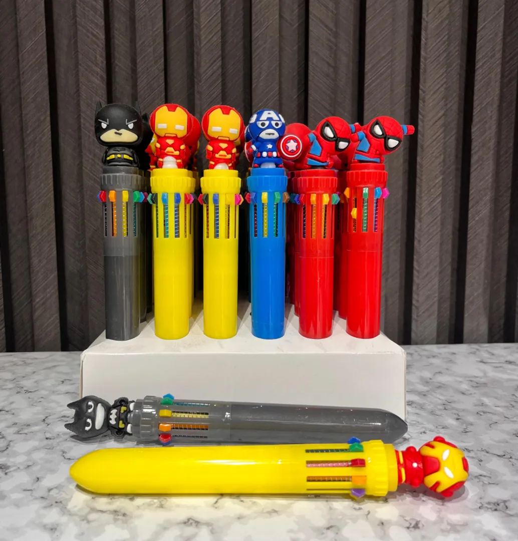 ESFERO MULTIMINAS DE COLORES SUPER HEROES