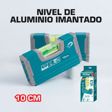 Imagen del producto NIVEL DE ALUMINIO 10 CM IMANTADO 
