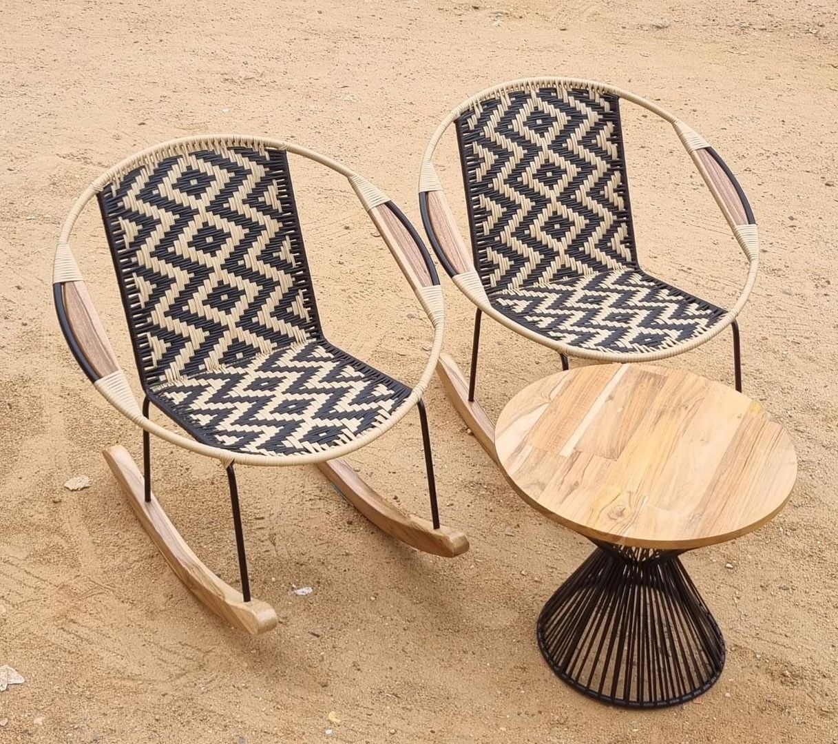 Mecedora Isabel precolombina 