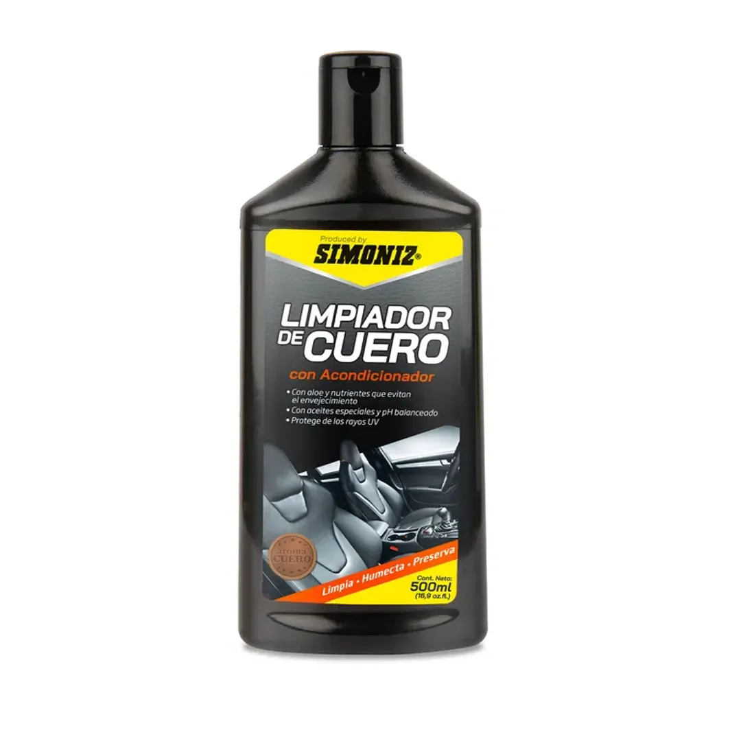 LIMPIADOR DE CUERO CON ACONDICI. SIMONIZ X 500 ML