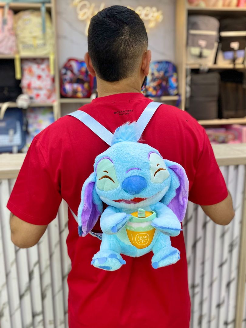 MOCHILA PELUCHE STITCH 30 CM