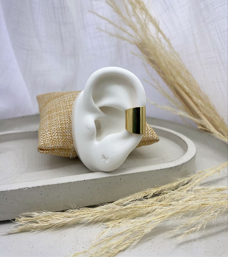 Earcuff dorado, covergold 