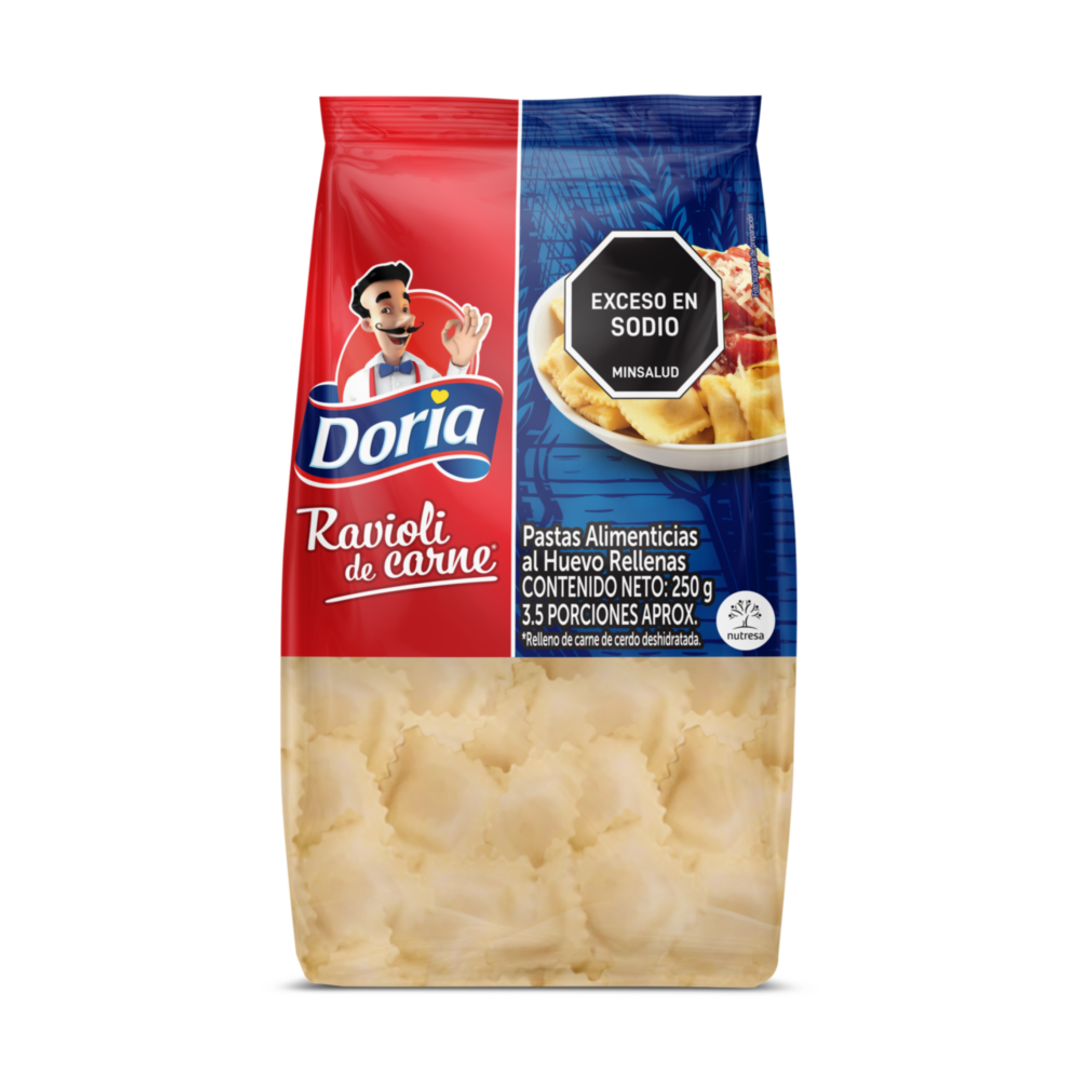 RAVIOLI CARNE*250G DORIA