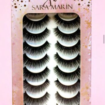 Imagen del producto Sara Marín Pestañas x 10 Ref 117