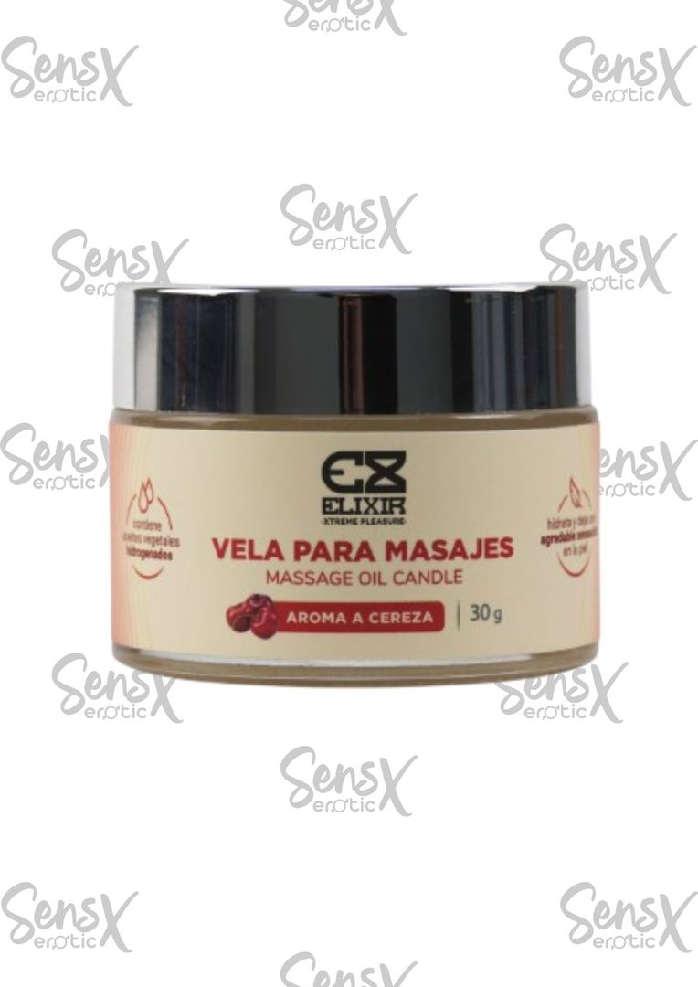 Vela Para Masajes Corporales Elixir