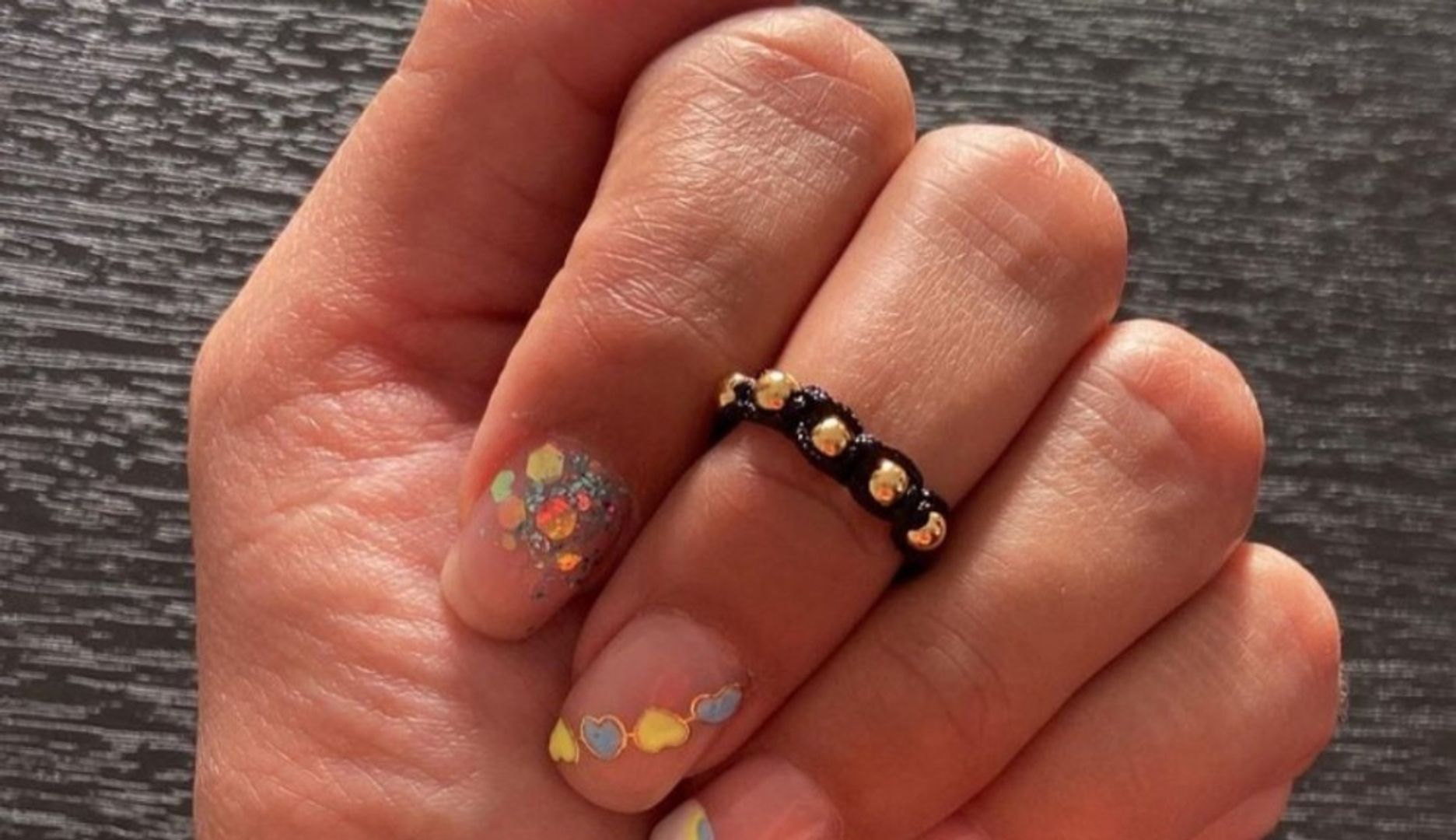 Anillo tejido balin 4mm liso