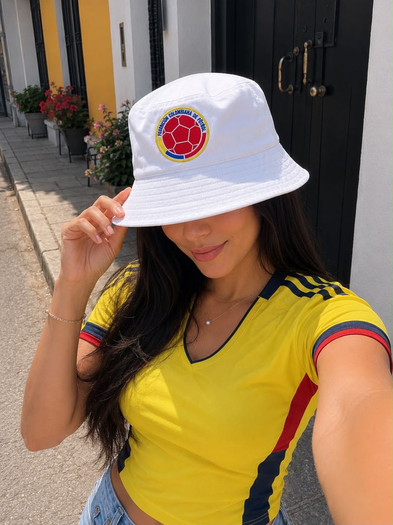 PAVA SELECCIÓN COLOMBIA UNISEX BLANCA