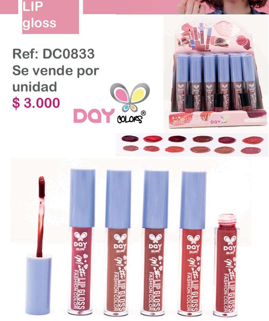 DC0833 LIP GLOSS MATTE