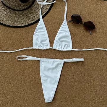 Minikini blanco  - imagen 1