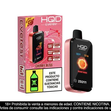 Imagen del producto Hqd Everest Cherry Bliss 25.000 Puffs