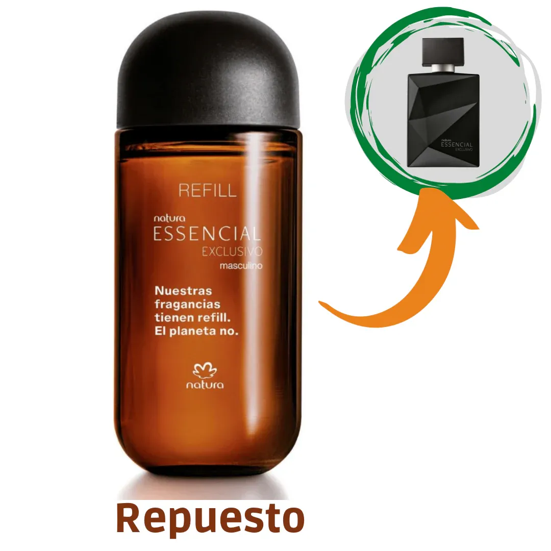REPUESTO ESSENCIAL EXCLUSIVO MASCULINO,100ML