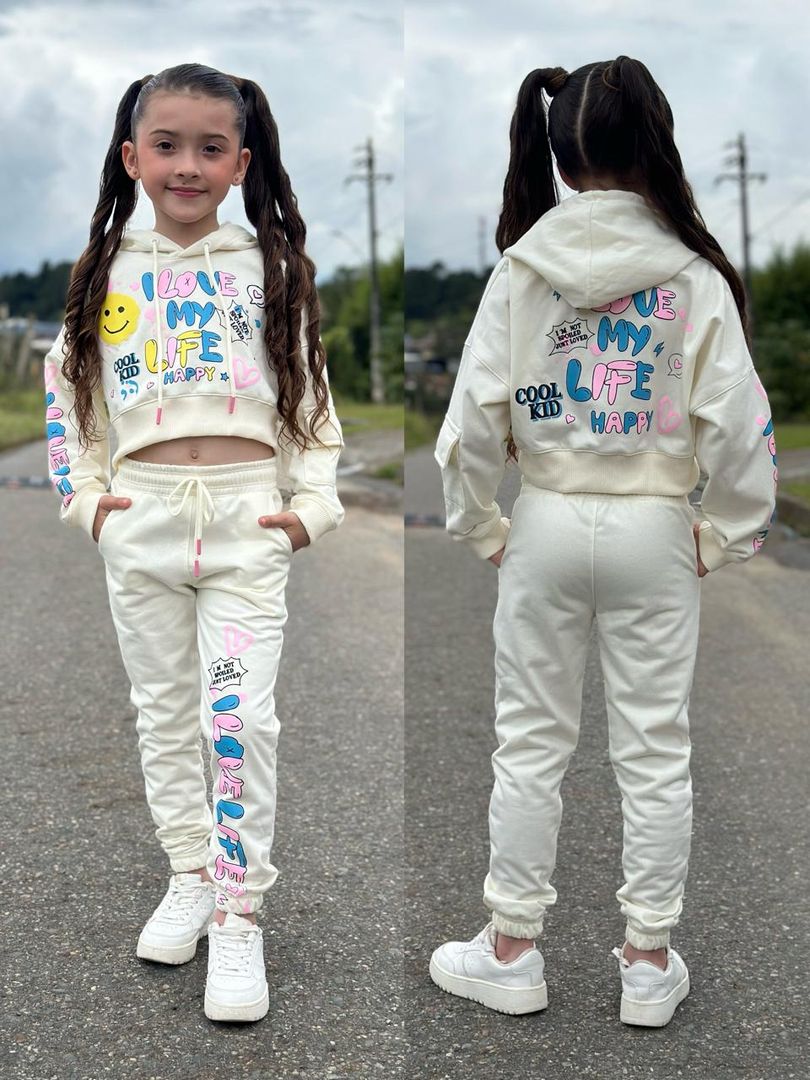 Conjunto deportivo para niña