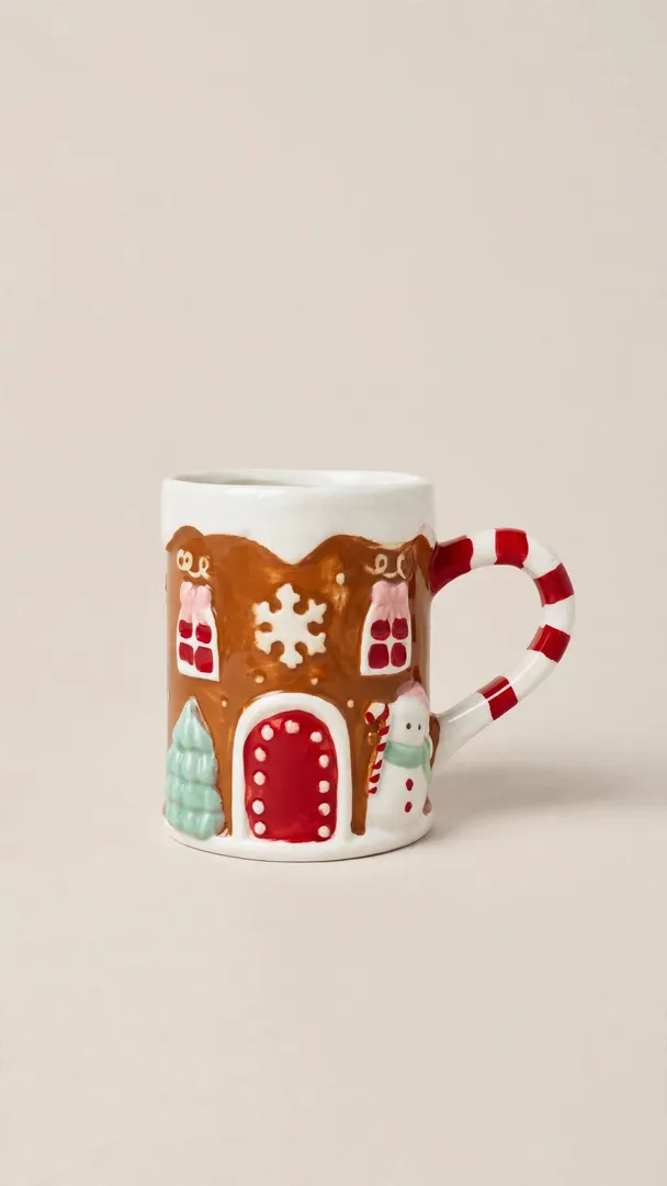 Taza casita de jengibre 