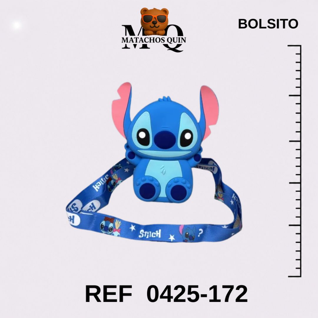 BOLSITO DE SILICONA DE STITCH & ANGELA