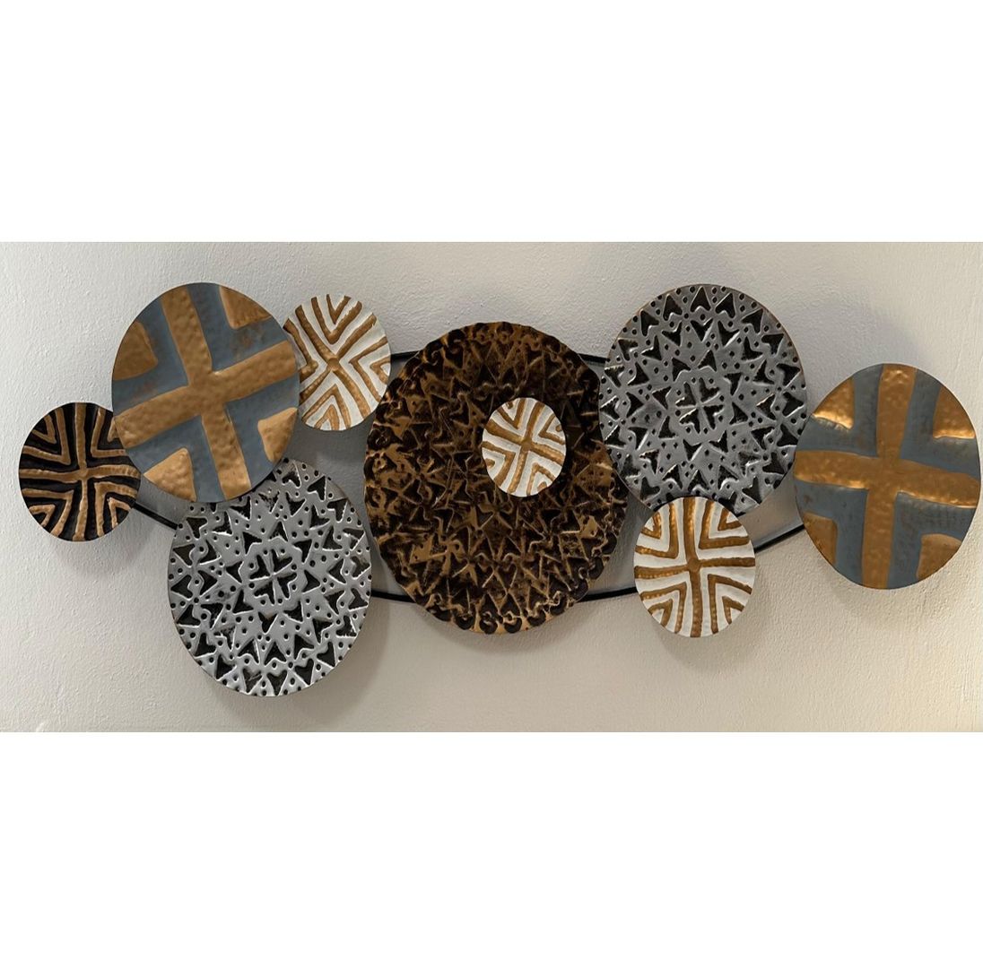 Cuadro para pared en latón.