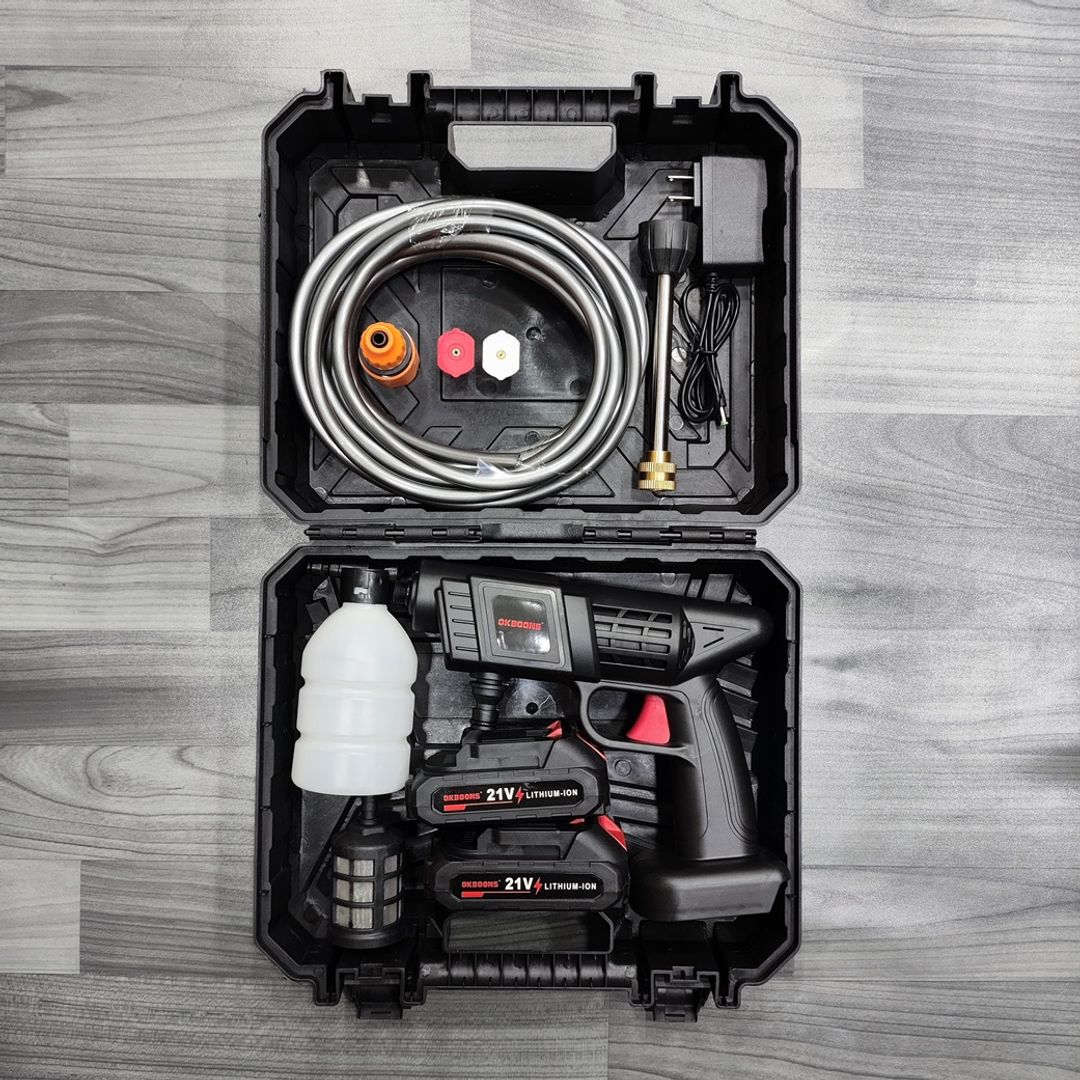 Hidrolavadora inalámbrica portátil 