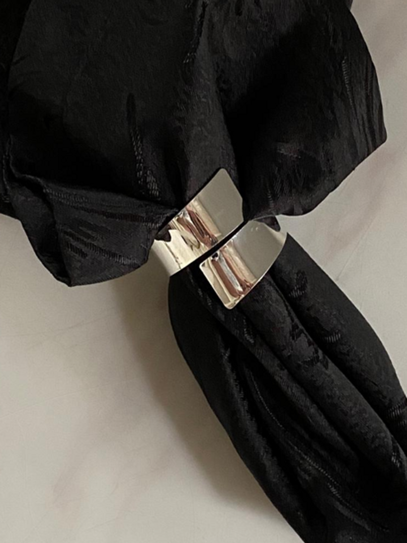 Servilletero Plateado