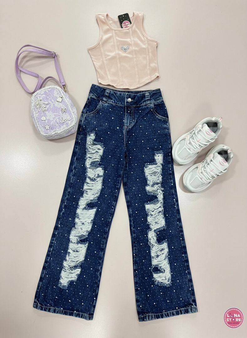 Conjunto de Jean de Brillos