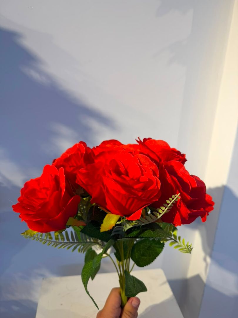 BOQUET DE ROSAS ROJAS X 11