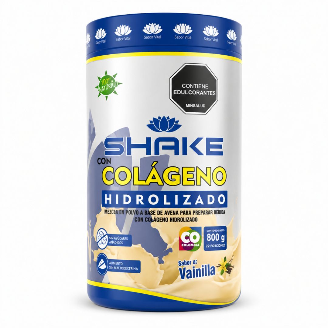 SHAKE COLAGENO HIDROLIZADO X 800GR