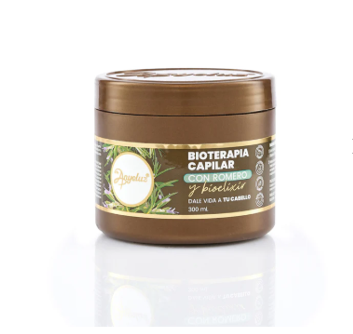 BIOTERAPIA CAPILAR CON ROMERO Y BIOELIXIR ANYELUZ
