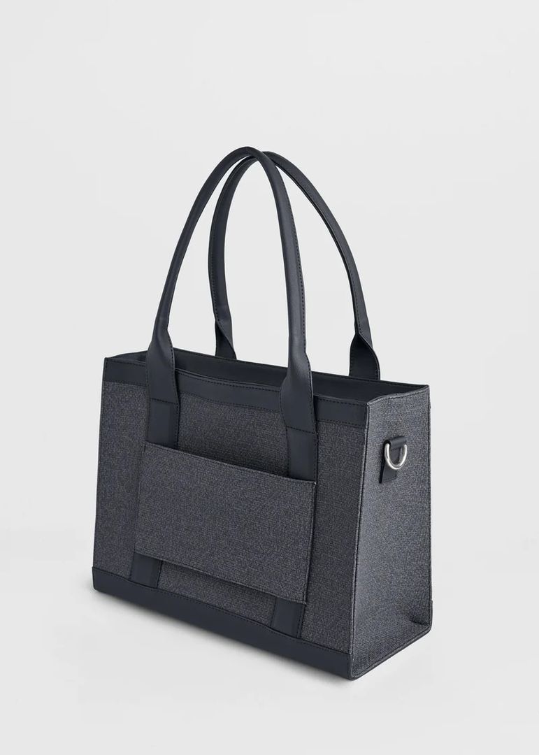 Cartera Shopper Viena Negra